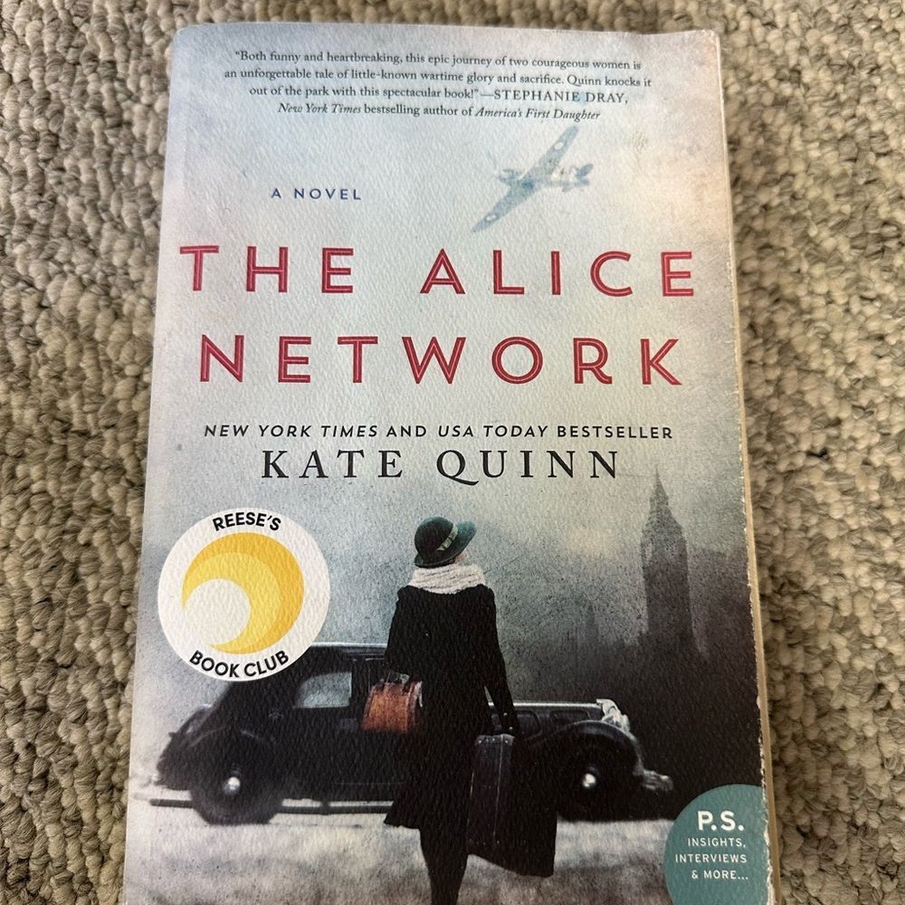 The Alice Network by Kate Quinn - New York Times Bestselling Historical Novel